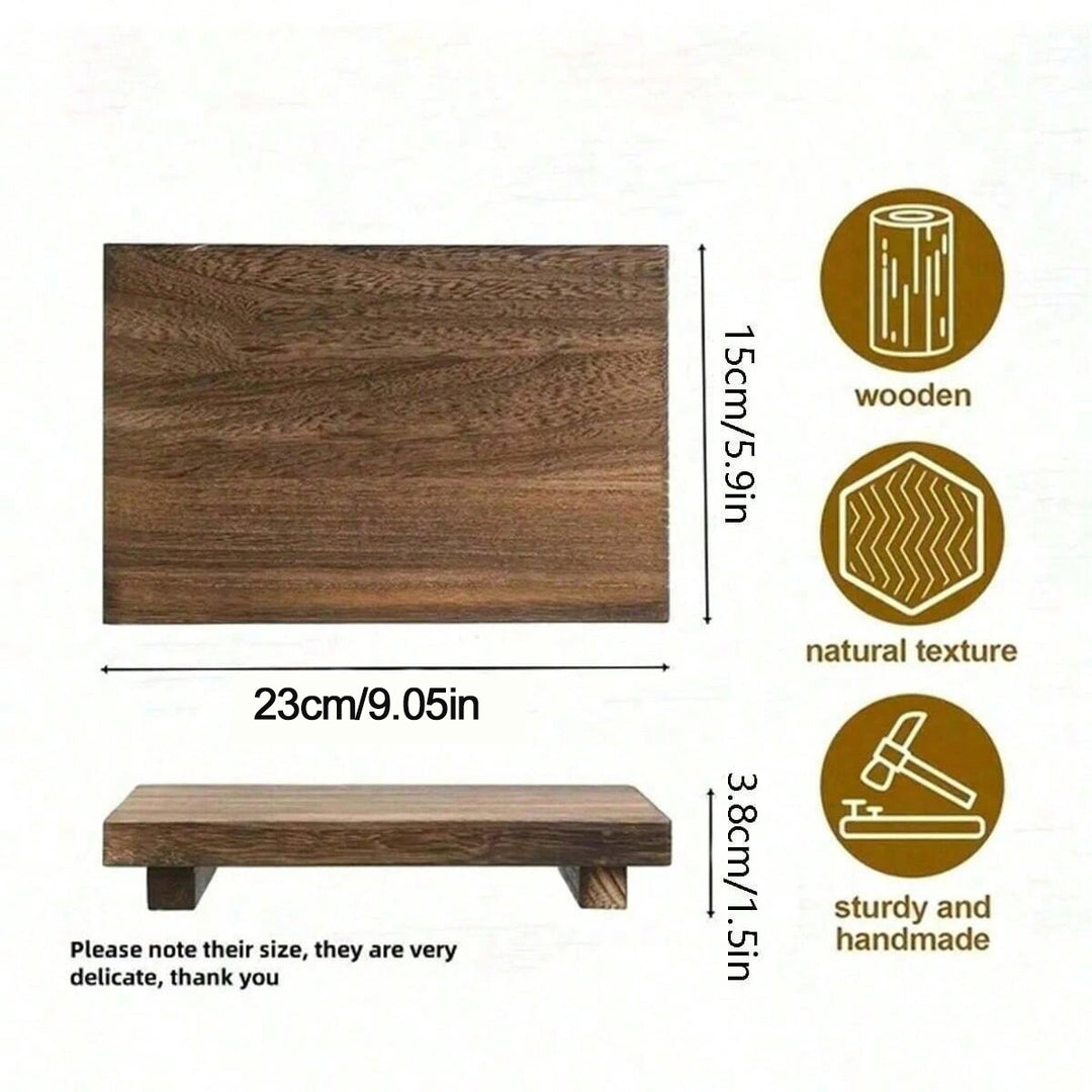 Retro Holz-Tablett für Badezimmer und Küche