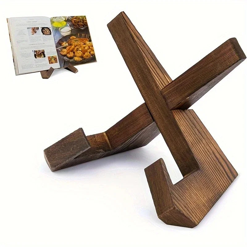 Kochbuchständer aus Holz