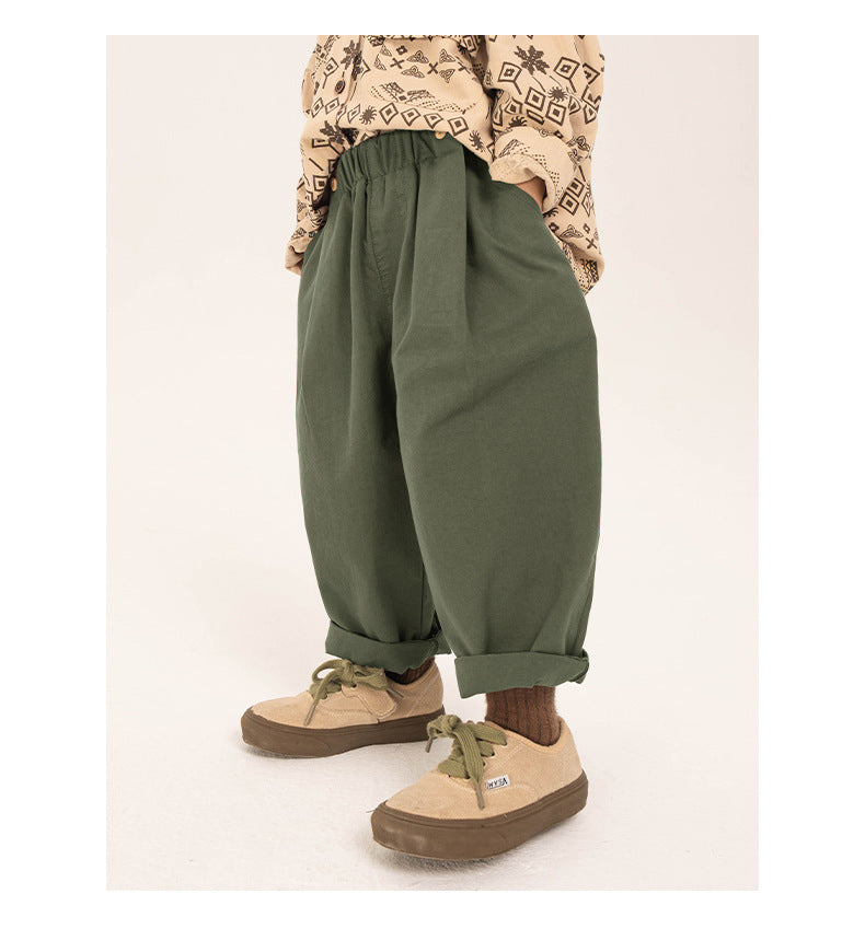 Kinder-Freizeithose mit weitem Bein (Unisex)