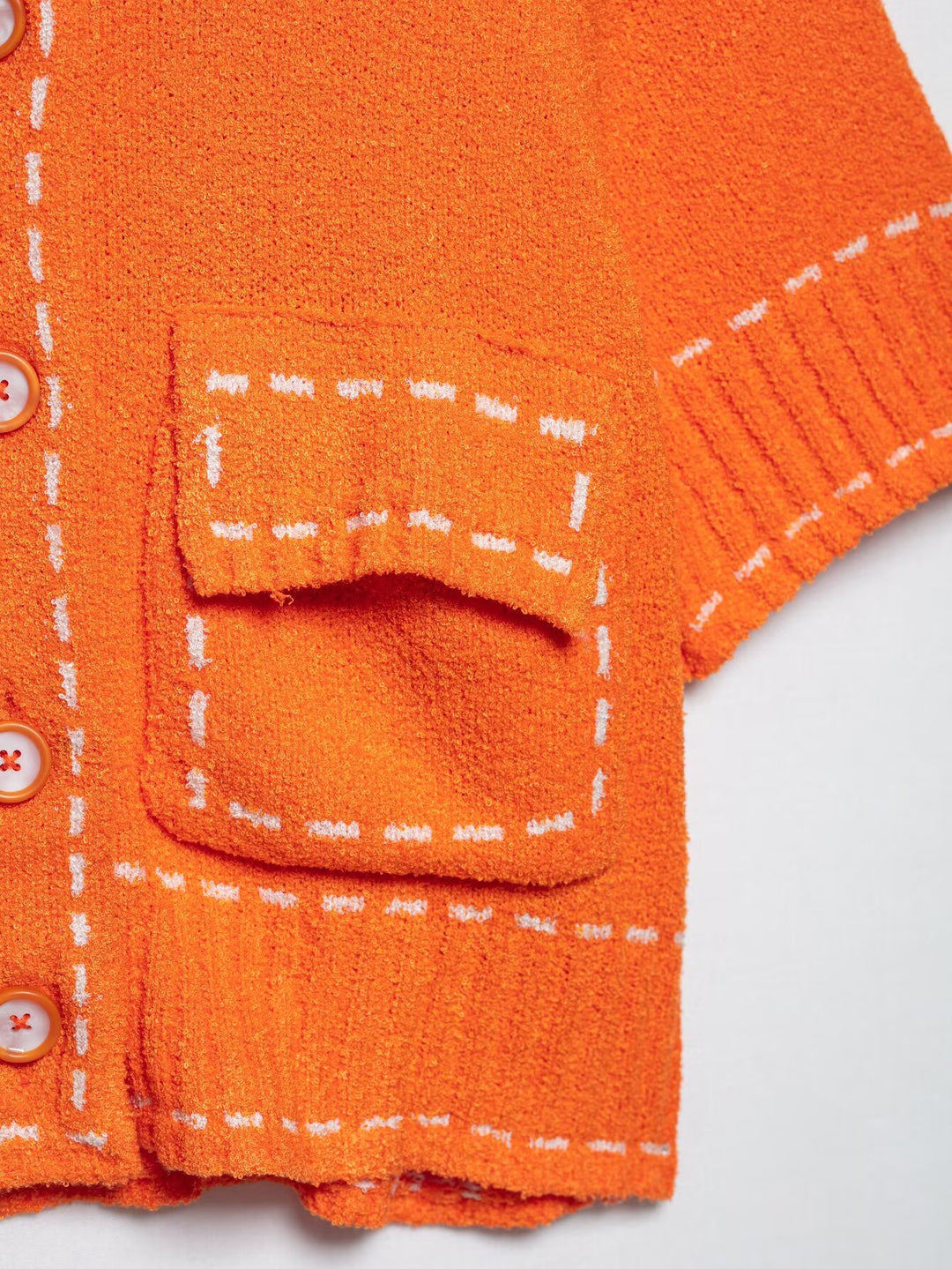 Strickpullover mit rundem Hals