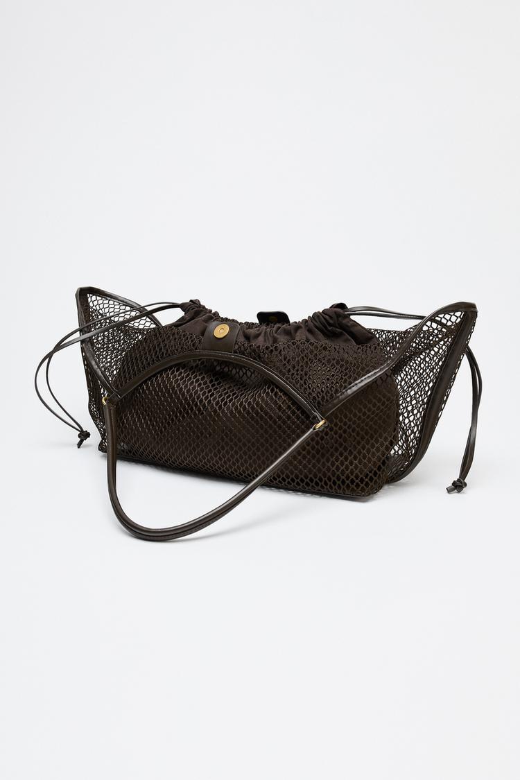 Geräumige PU-Leder Einkaufstasche 2 In 1