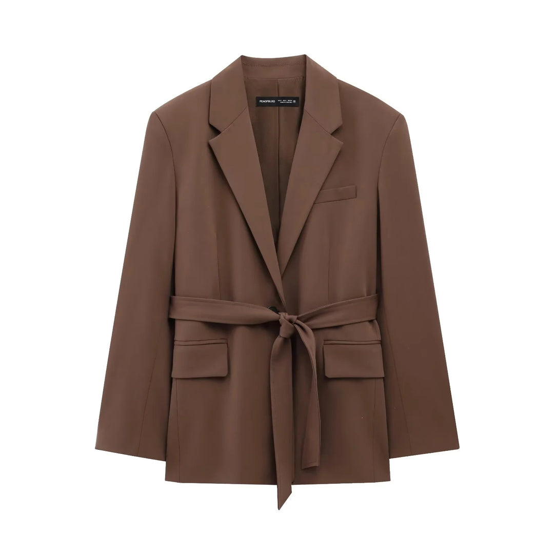 Eleganter Zweiteiler mit lockerem Blazer und Hose