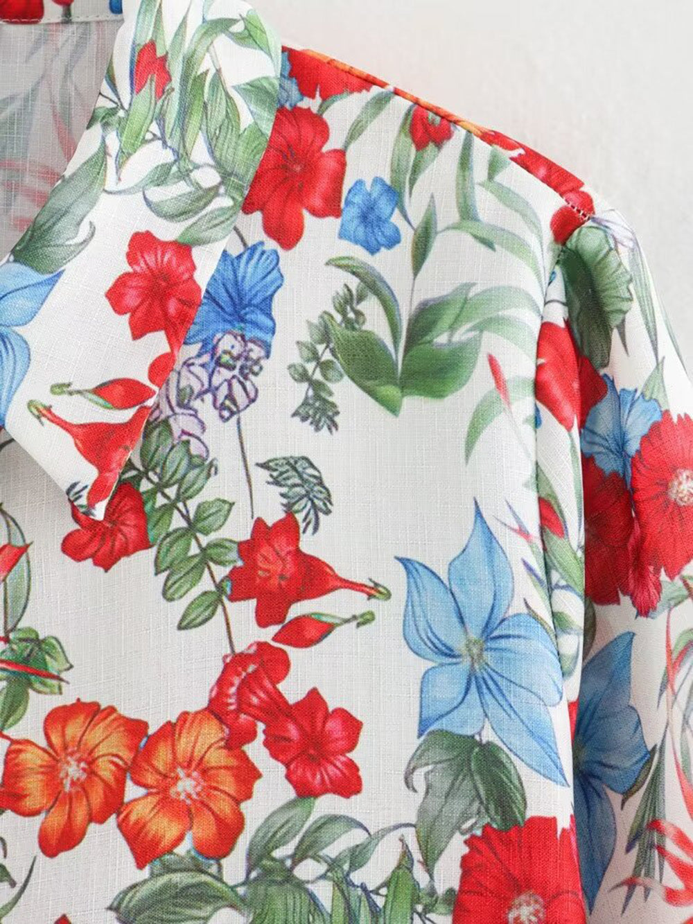 Lässiges Hosen-Set im Bohème-Stil mit Langarm-Shirt und weiten Hosen