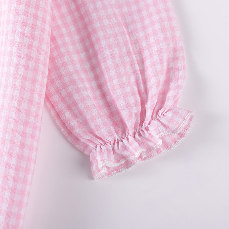Little Maven Mädchen Kleid mit Häschen-Applikation