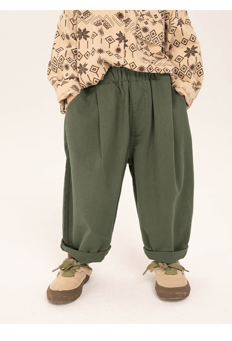 Kinder-Freizeithose mit weitem Bein (Unisex)