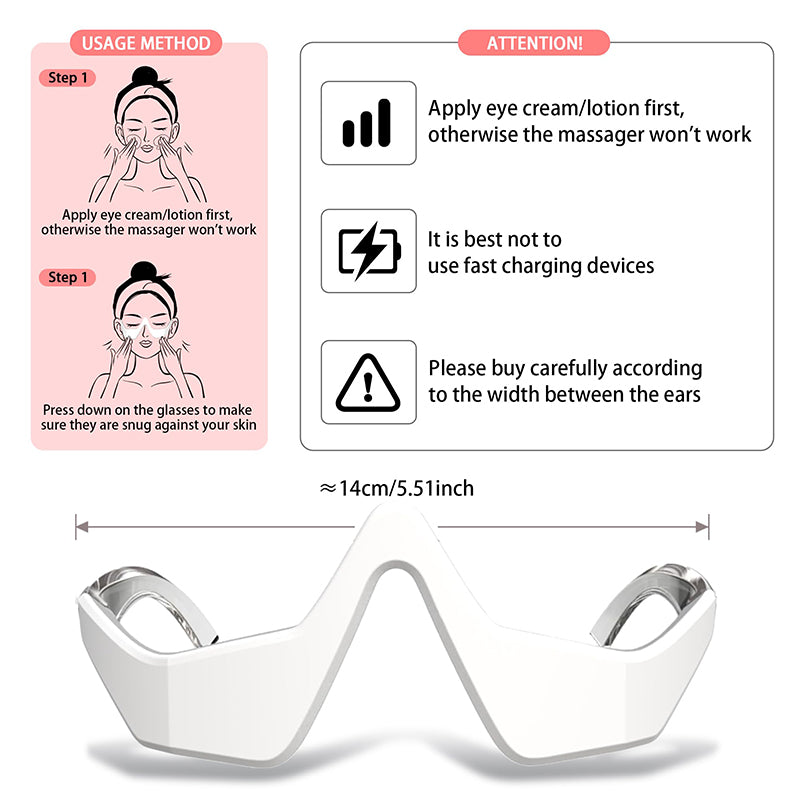 3D Rotlicht EMS Augenmassagegerät