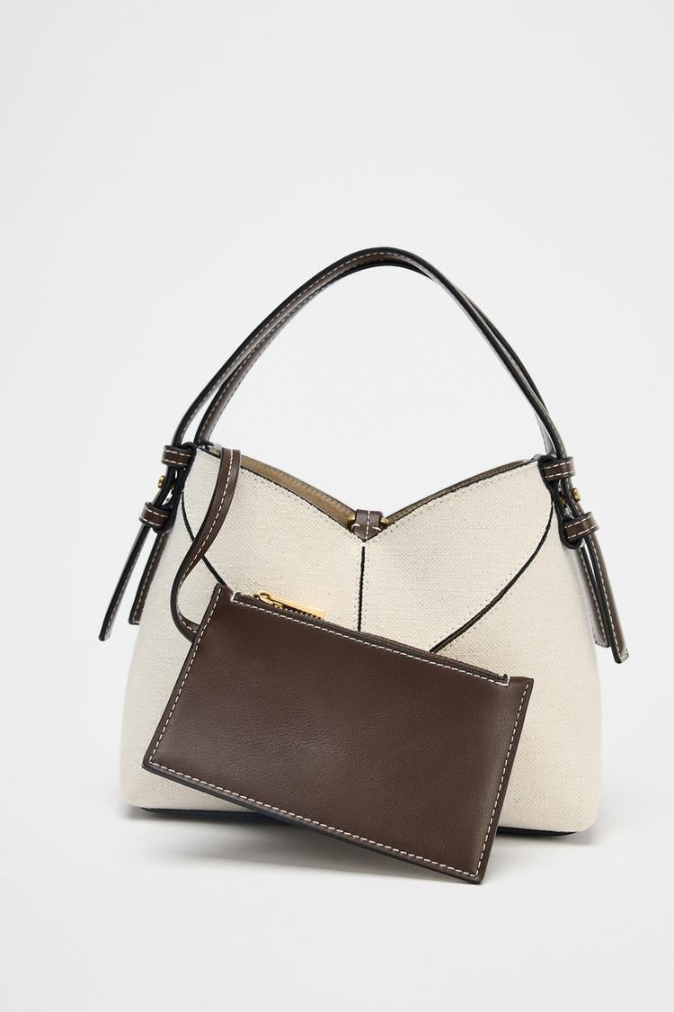 Kontrast-Canvas Mini Shopper
