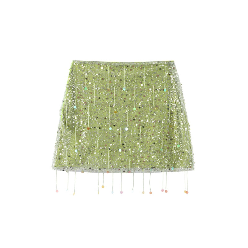 Plissierte Chiffon-Bluse mit V-Ausschnitt und langen Ärmeln