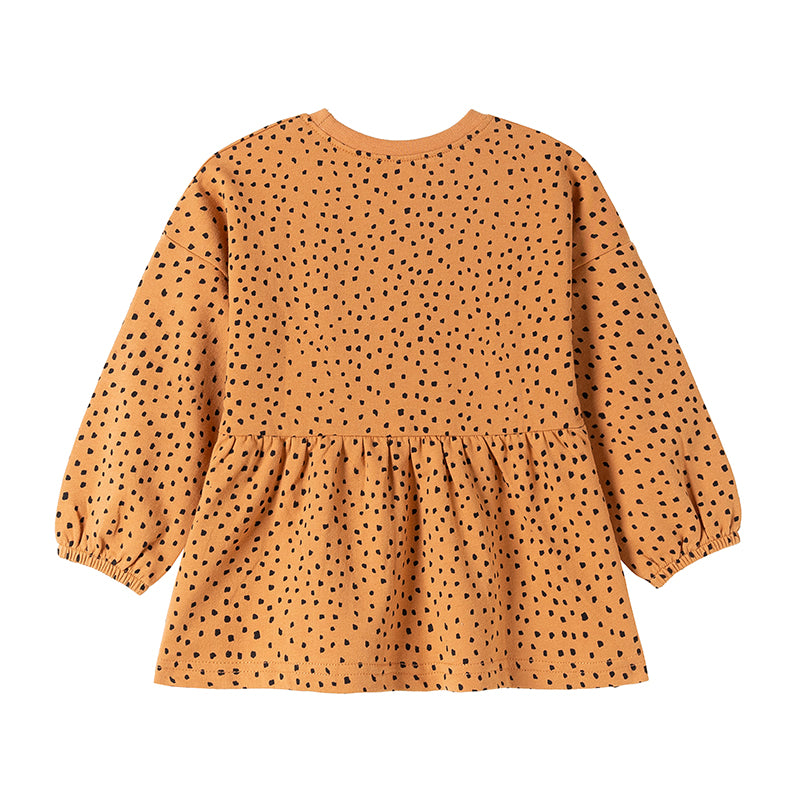 Little Maven Mädchen Sweatshirt mit Katzen-Applikation