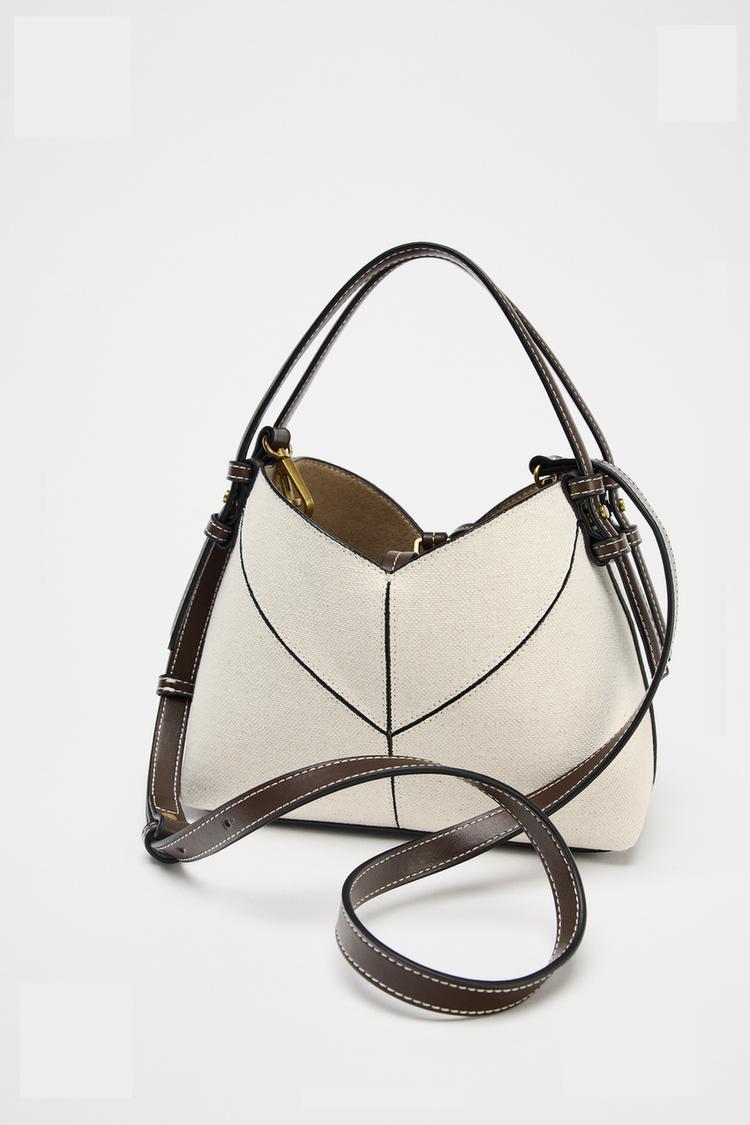 Kontrast-Canvas Mini Shopper