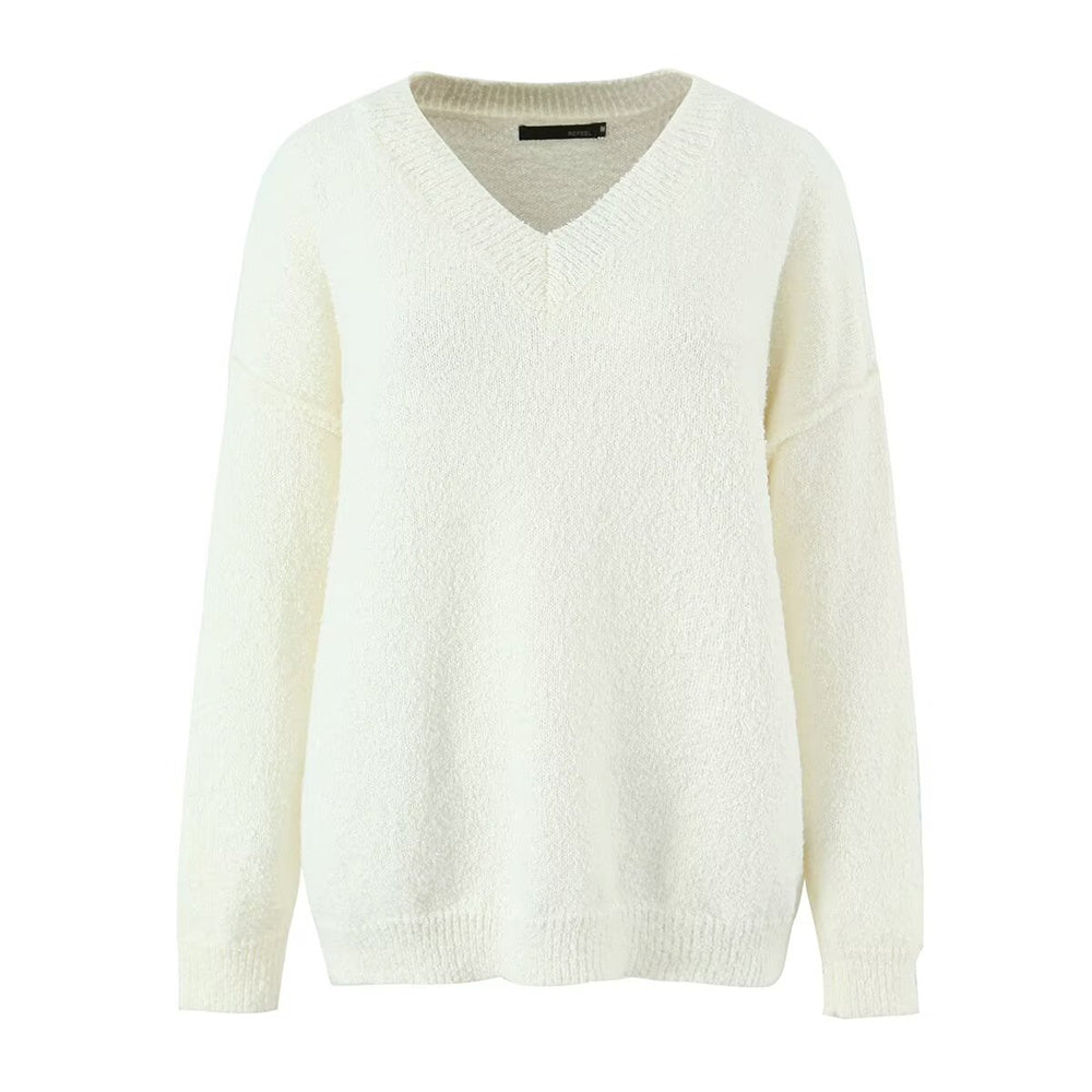 Zweiteiliges Set mit Strickpullover und Rock