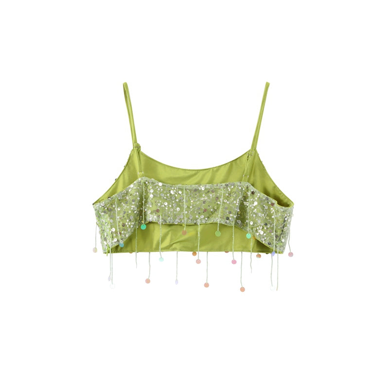 Plissierte Chiffon-Bluse mit V-Ausschnitt und langen Ärmeln