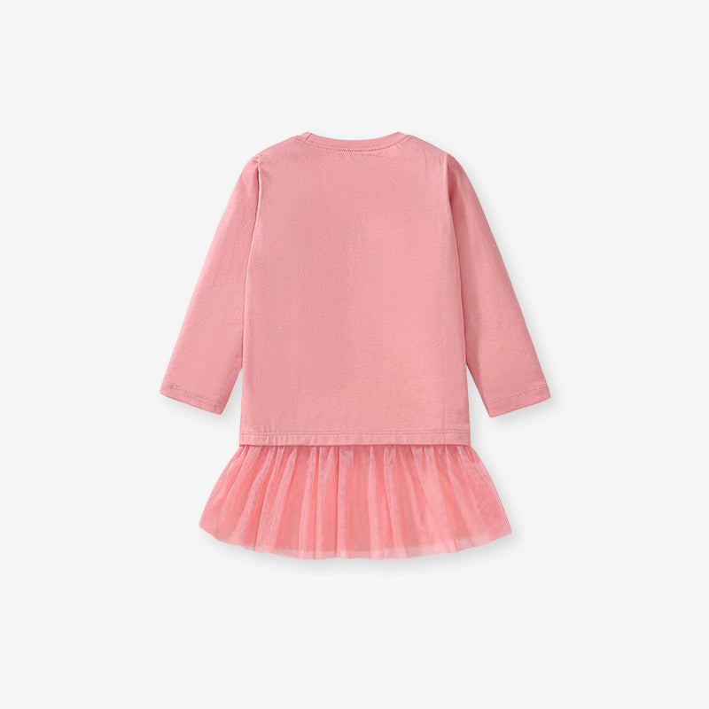 Little Maven Mädchen T-Shirt mit Ballett-Schuh-Pailletten