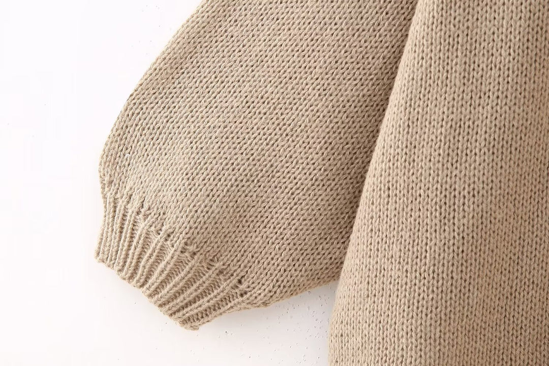 Strickjacke mit Knöpfen