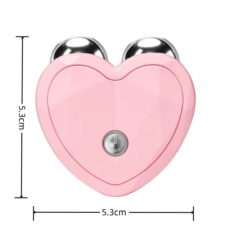 Mikrostrom-Gesichtsmassagegerät mit Roller-Design