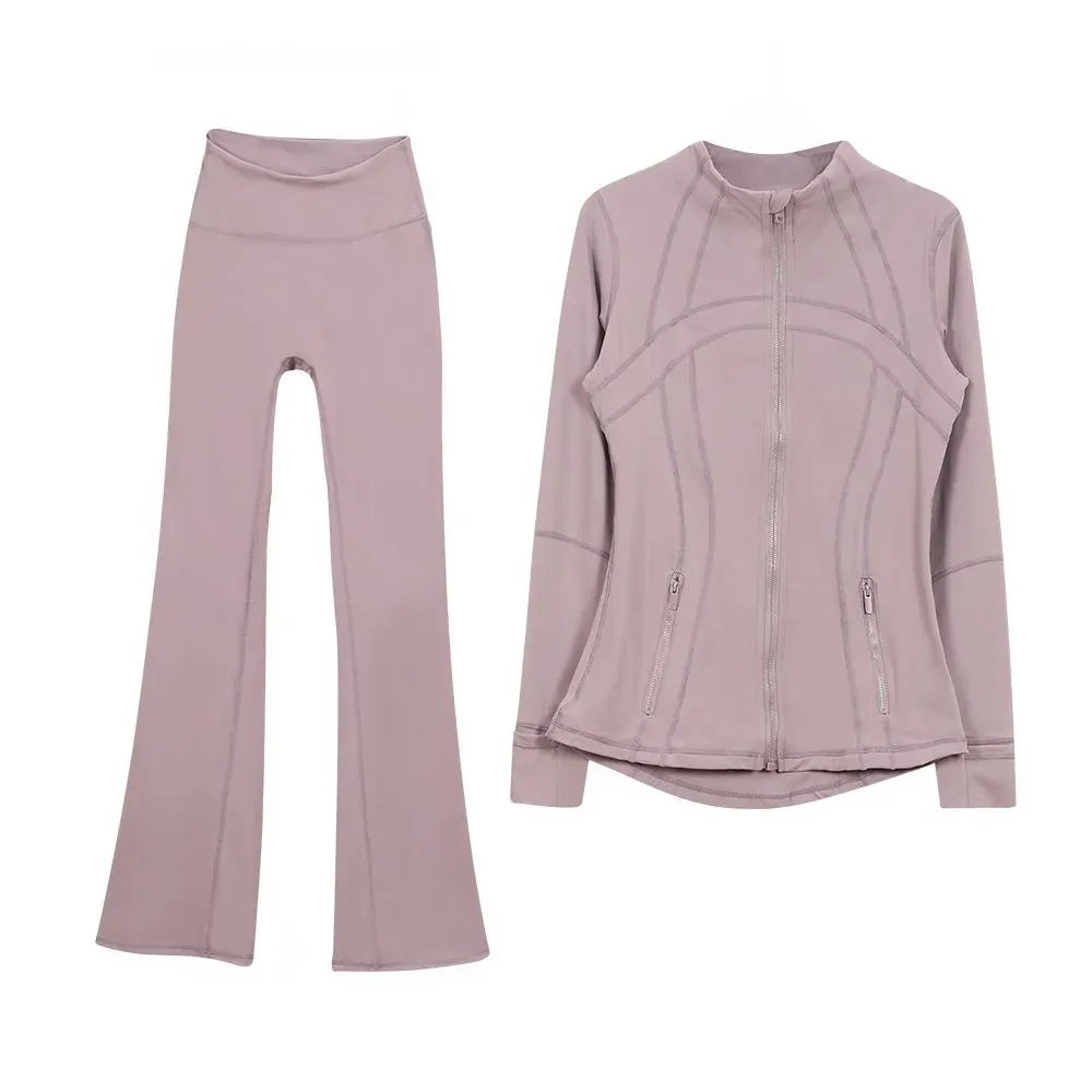 Kombinierbares Sport-Set mit Jacke und Leggings/Shorts