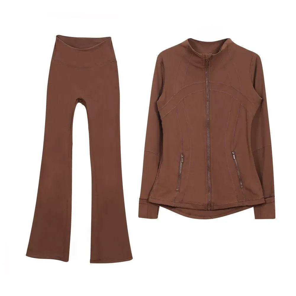 Kombinierbares Sport-Set mit Jacke und Leggings/Shorts
