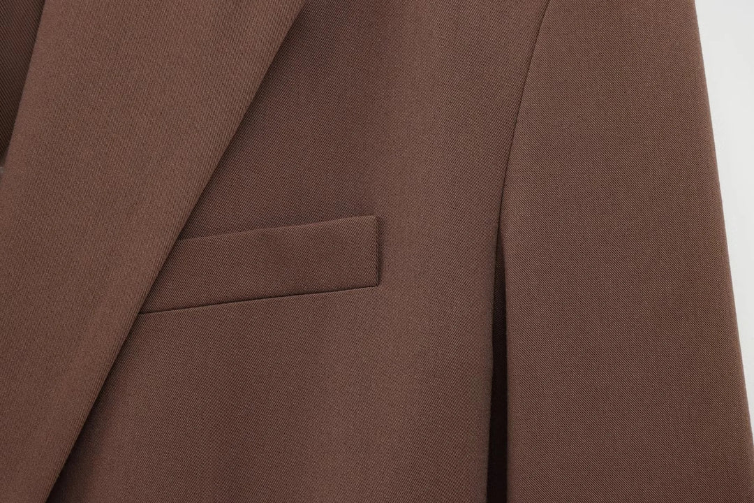 Eleganter Zweiteiler mit lockerem Blazer und Hose