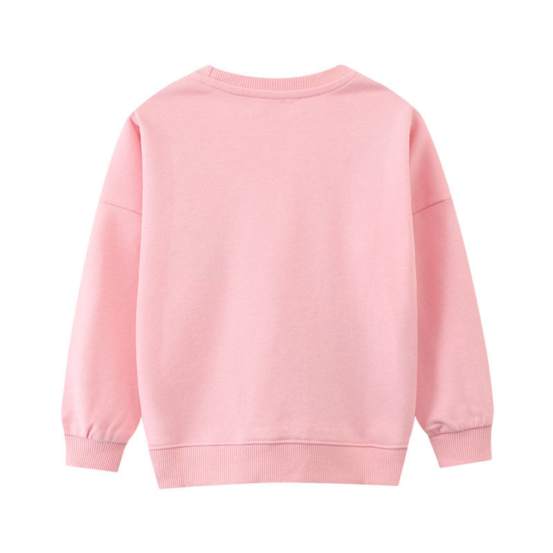 Little Maven Mädchen Sweatshirt mit Blumen-Stickerei