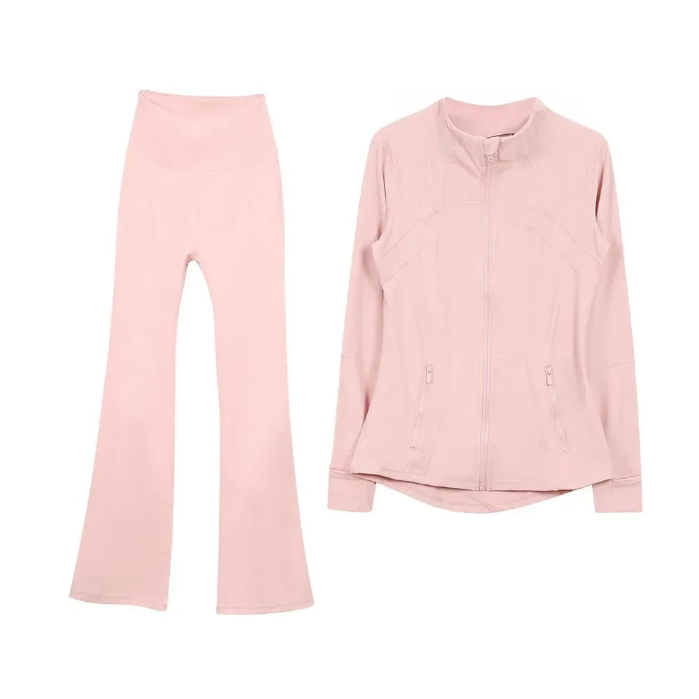 Kombinierbares Sport-Set mit Jacke und Leggings/Shorts
