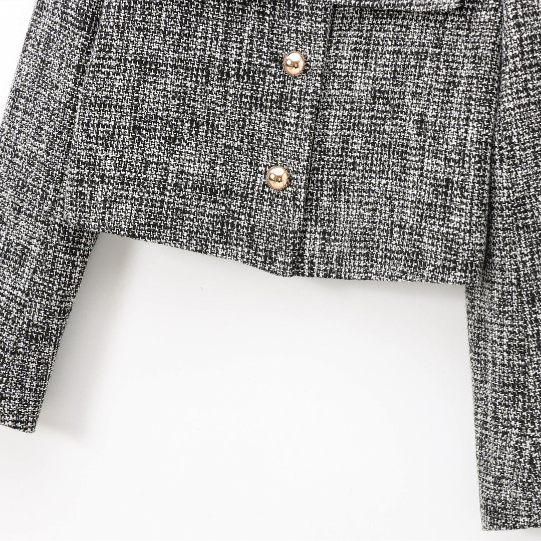 Zweiteiliges Anzug-Set mit Rock/Shorts