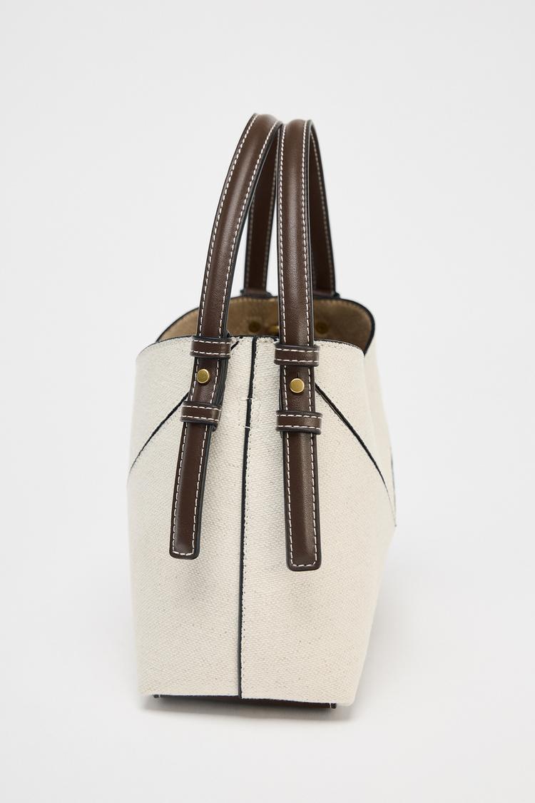 Kontrast-Canvas Mini Shopper