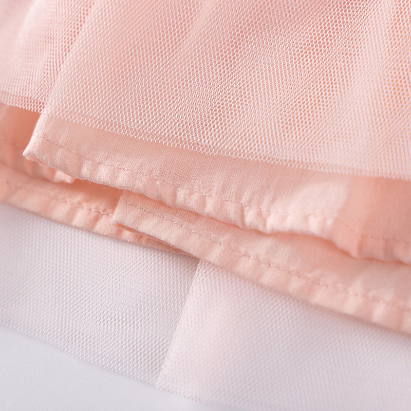 Little Maven Mädchen Kleid mit Häschen-Applikation