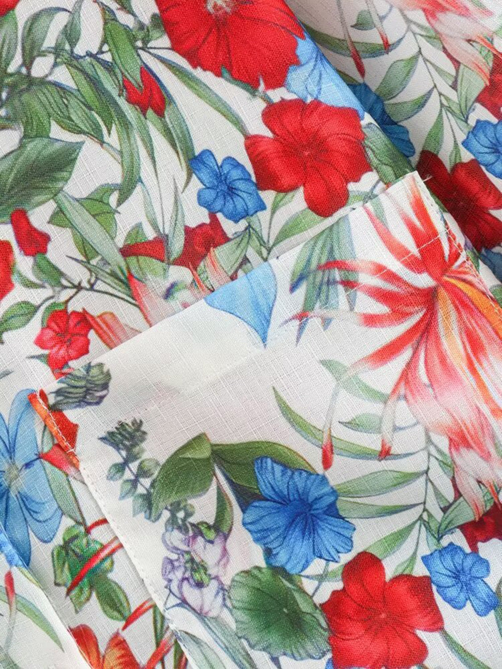 Lässiges Hosen-Set im Bohème-Stil mit Langarm-Shirt und weiten Hosen