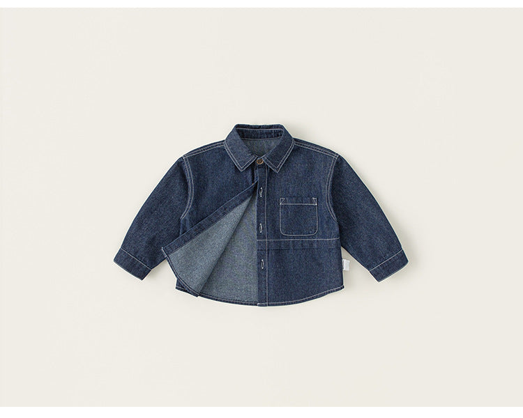 Zweiteiliges Jeans-Set für Baby Jungen