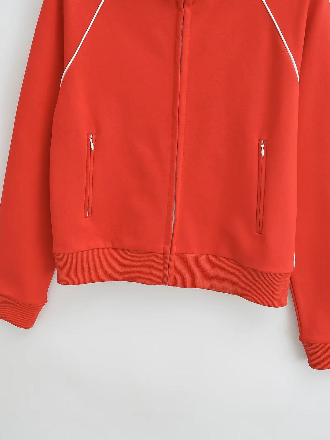 Amerikanische Retro-Sweatshirt-Jacke