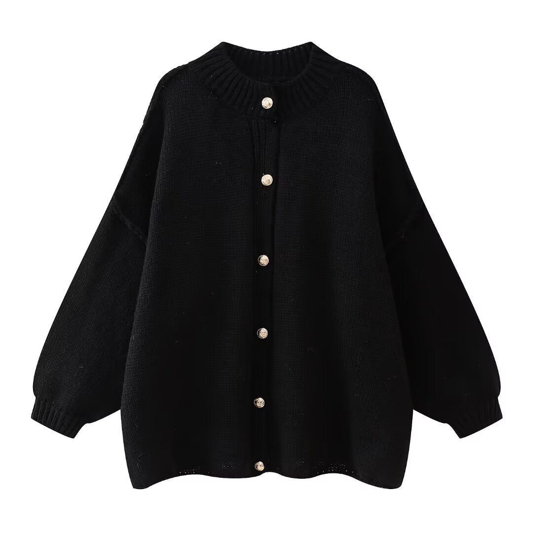 Strickjacke mit Knöpfen