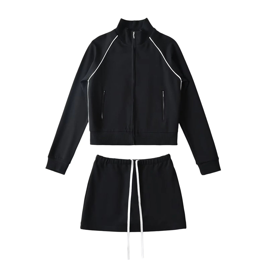 Amerikanische Retro-Sweatshirt-Jacke