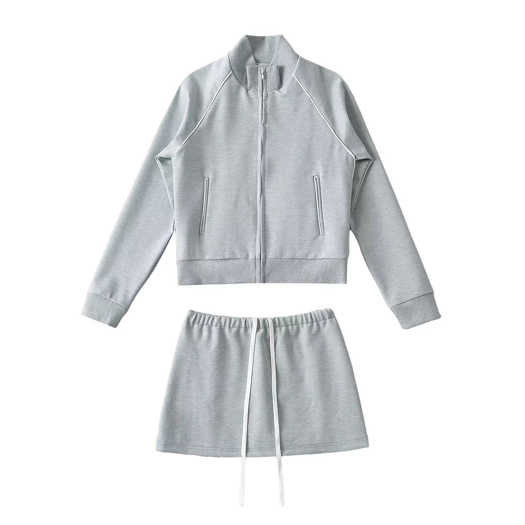 Amerikanische Retro-Sweatshirt-Jacke