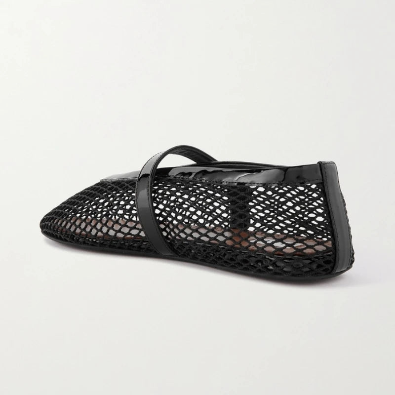 Retro-Angler-Sandalen für Damen