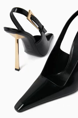 High Heels mit goldenen Details