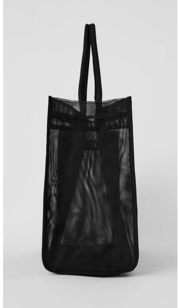Transparente Mesh-Tragetasche