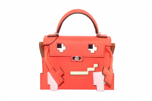Handtasche design Gesicht
