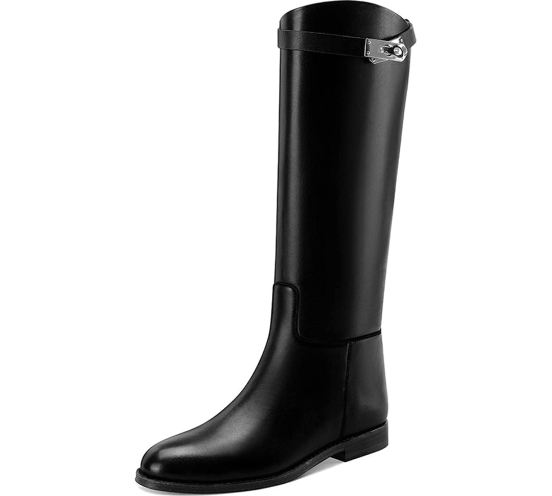 Kniehohe Reitstiefel im Western-Stil