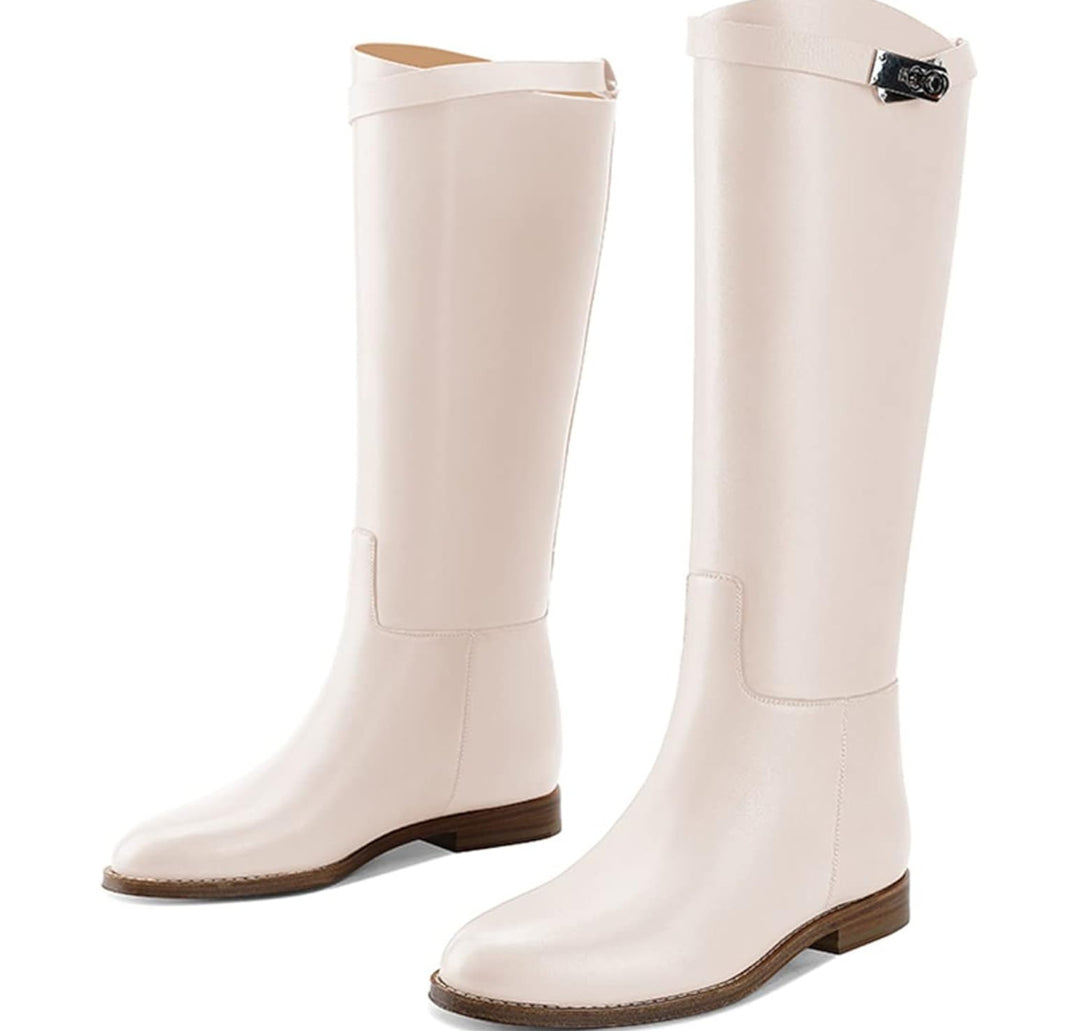 Kniehohe Reitstiefel im Western-Stil
