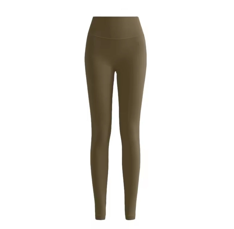 Damen Yogahose mit hoher Taille