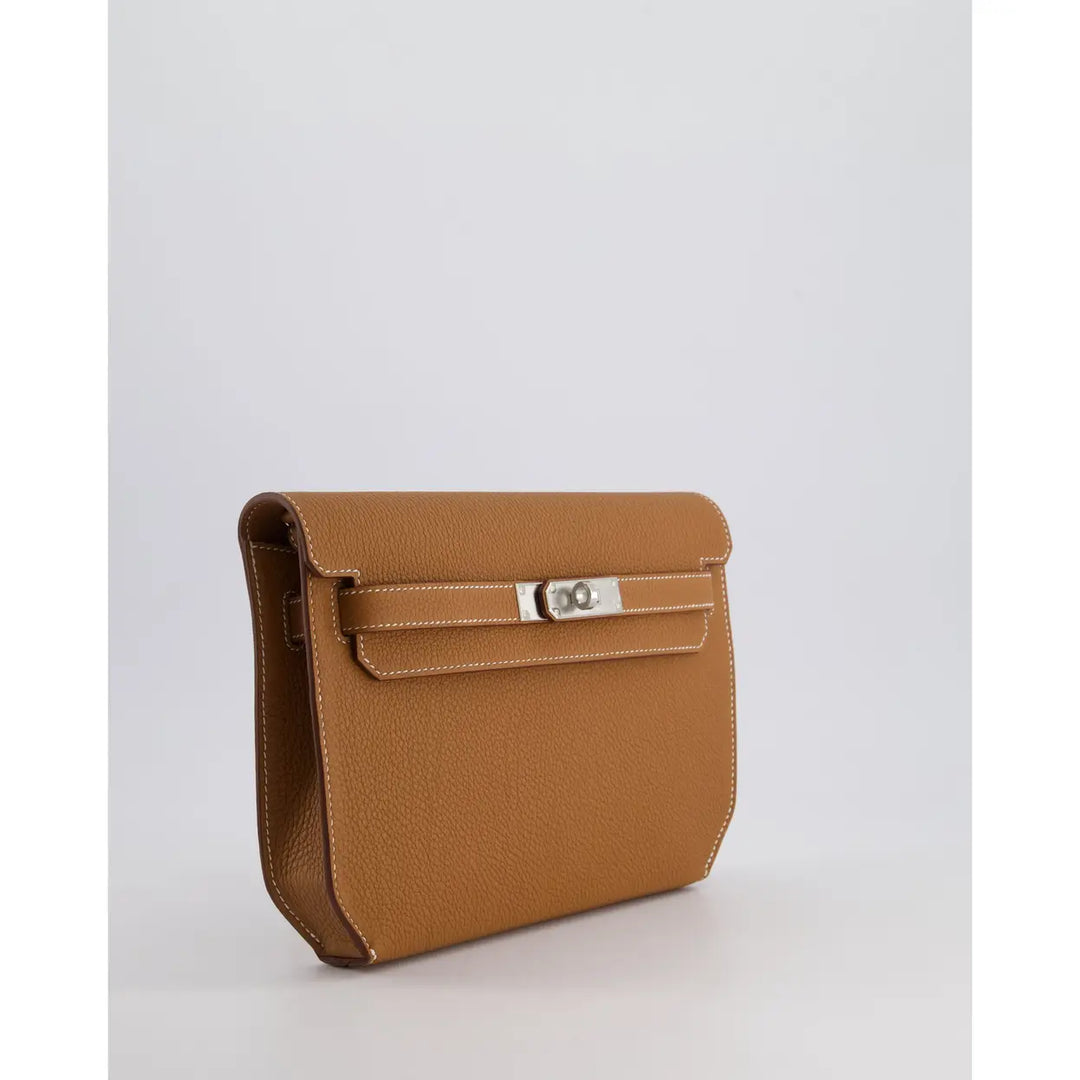 Elegante Leder-Clutch